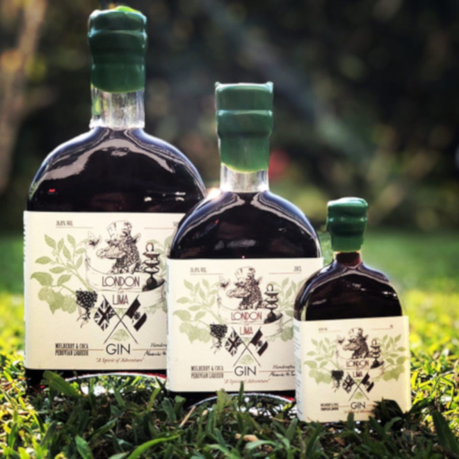 London to Lima Mulberry & Coca Gin Liqueur image