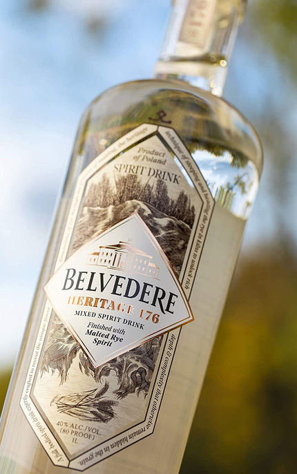 BELVEDERE Heritage 176 Vodka propose des notes de seigle très marquées