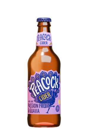 Peacock Cider Passionfruit & Guava image