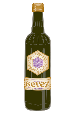 Sevez Honey Lavender Liqueur image