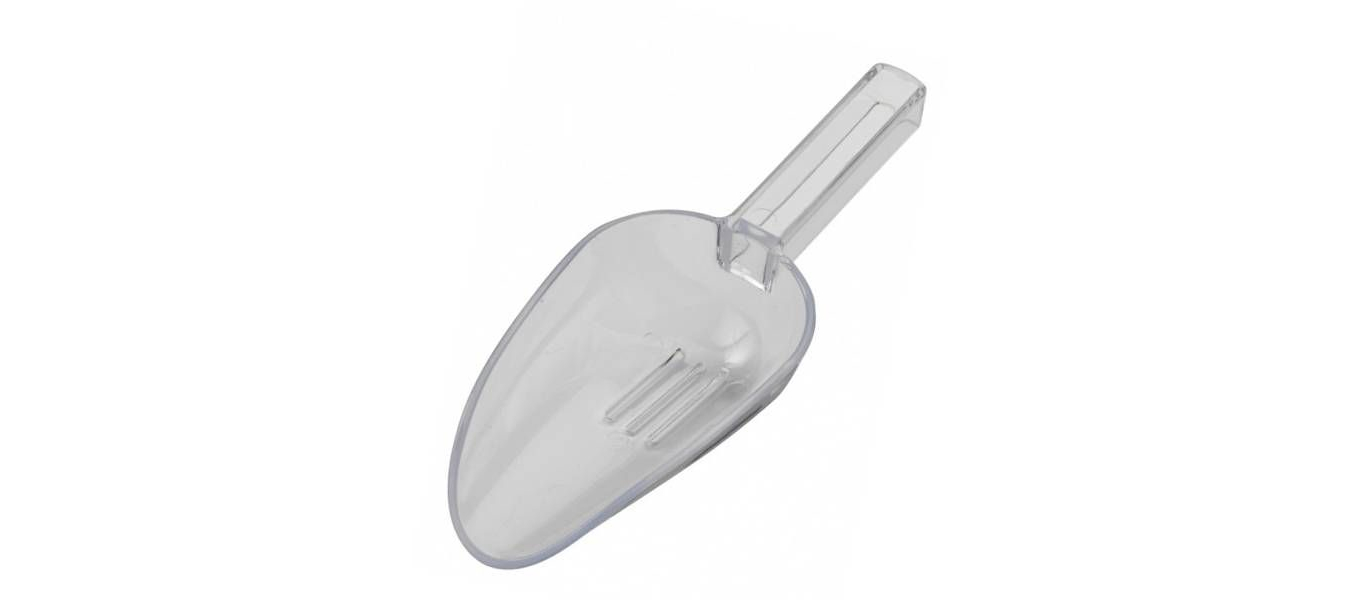 5cc Blue Short Handle Scoop (1 Teaspoon) 3 Long