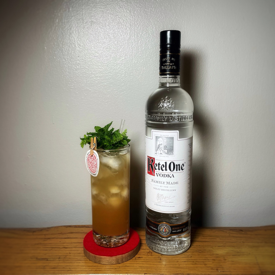 Ketel One Garnished with Good The Rights One