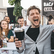 O Αλέκος Στεπσένκο στον τελικό του Bacardi Legacy image