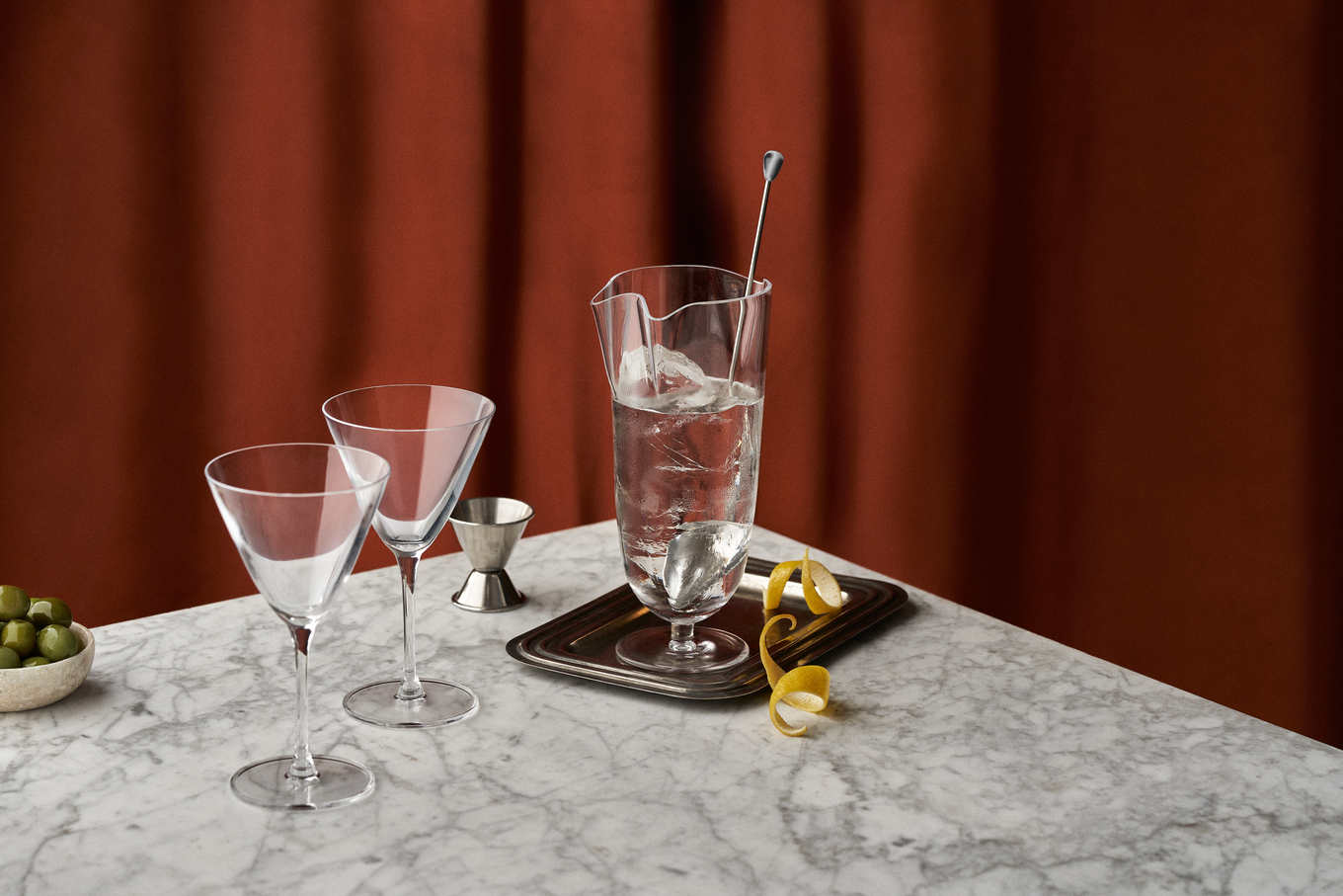 Nude Bar/Giani Double Pour Mixing Glass image 1