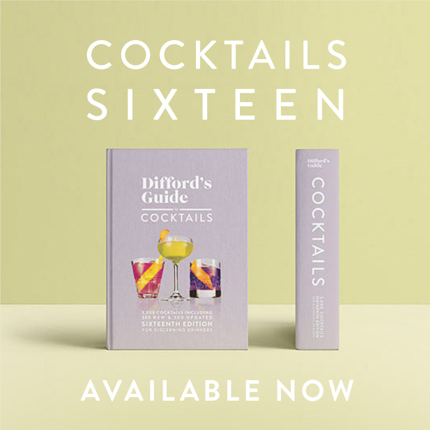 Difford’s Guide to Cocktails Book 16th Edition image