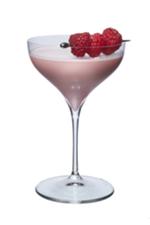 Raspberry Lassi Cocktail image