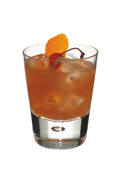 Old Fashioned Cocktail (muddled fruit version) image