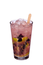 Blueberry Caipirinha image